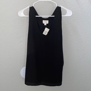 NWT Black Sleeveless Blouse
